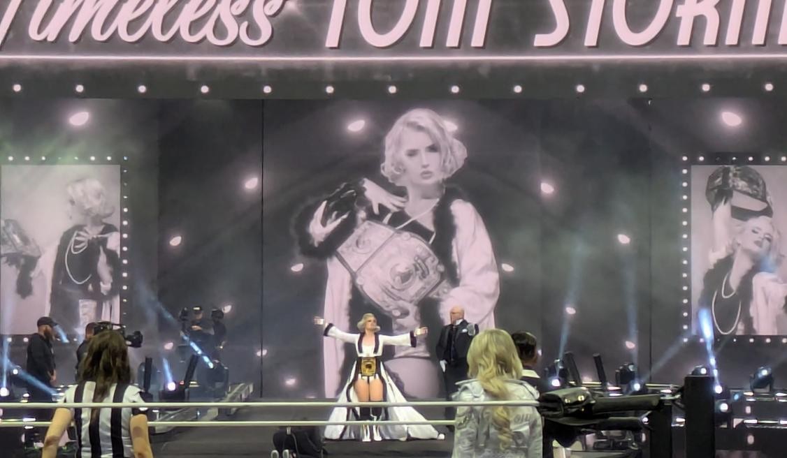 'Timeless' Toni Storm makes her grand entrance to defend the AEW Women's World Championship